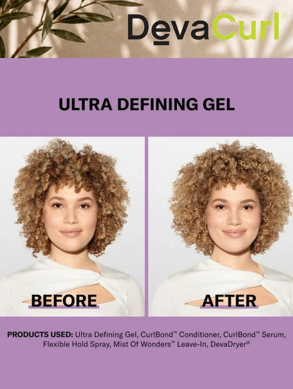 DevaCurl Ultra Defining Hair Gel  - New